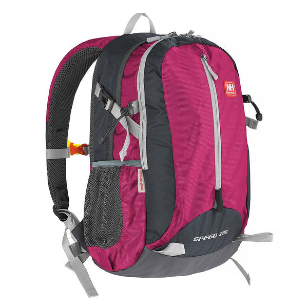 NatureHike 25L Lightweight Day Pack front view in Rose pink